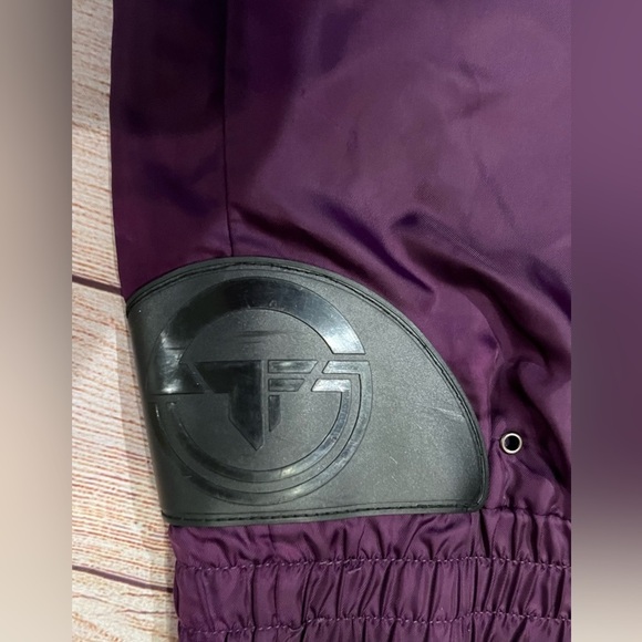 Tyrolia Skiwear Pants Men’s purple Ski Skiing Snow Winter Outdoor Zip Pocket 38 - Picture 5 of 10